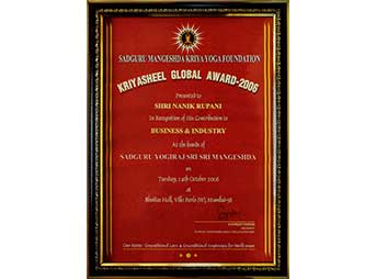 Kriyasheel Global Award